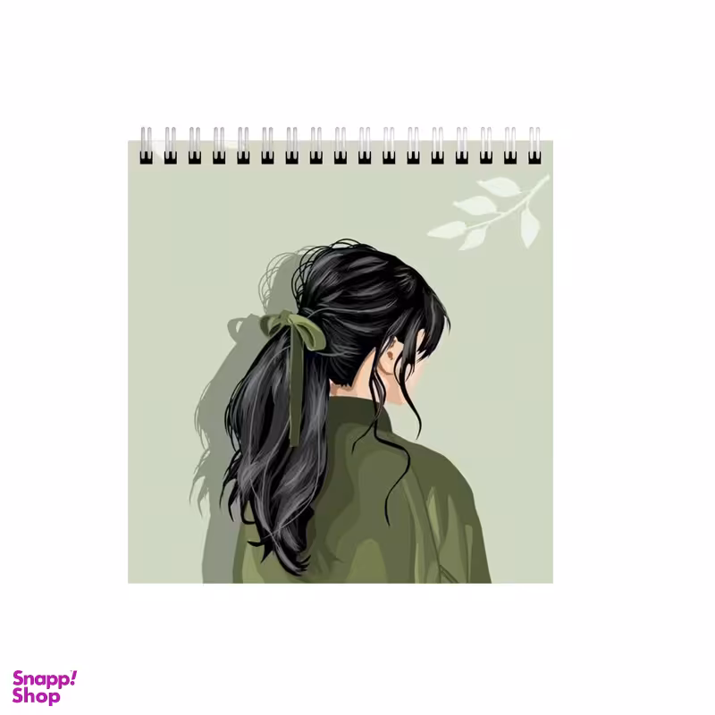دفتر طراحی ۶۰ برگ مدل دختر  کد 4681523