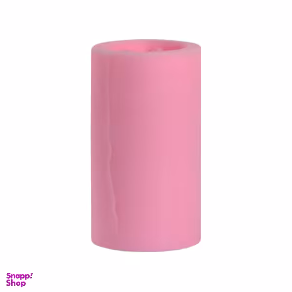 قالب سيليكونى شمع مدل كدو كلاه دار رنگ صورتی