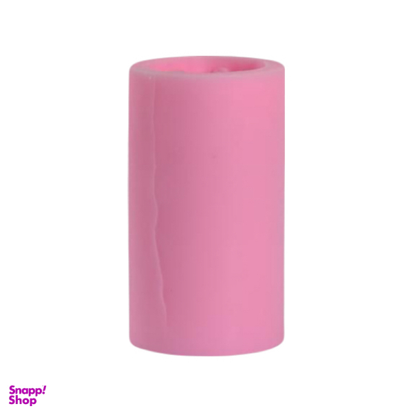 قالب سيليكونى شمع مدل كدو كلاه دار رنگ صورتی