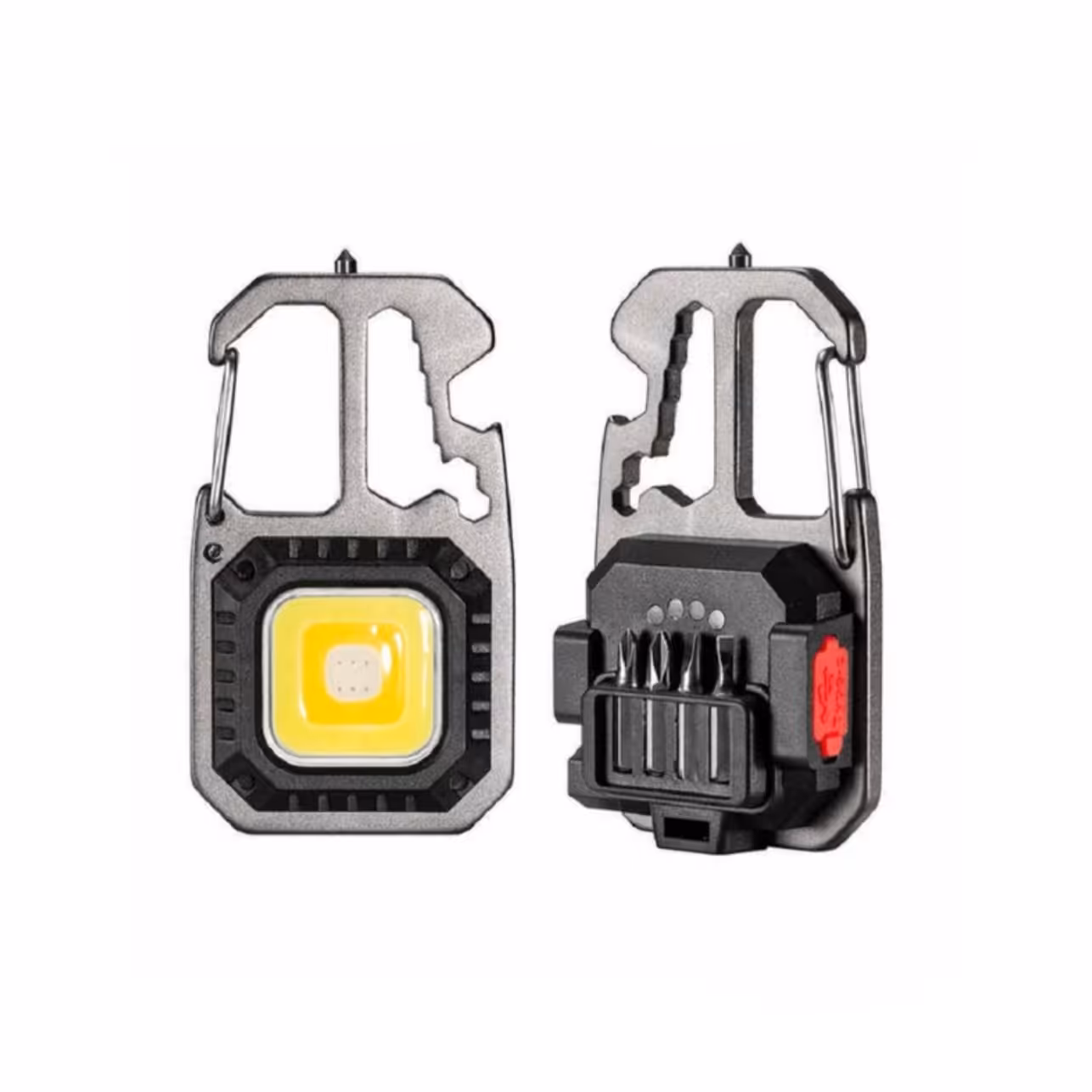 چراغ قوه COB  دارای 7 حالت روشنایی.4 عدد سری پیچ گوشتی