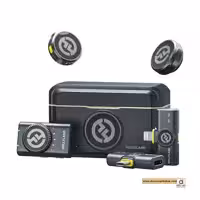 میکروفون یقه ای بی سیم Hollyland LARK M2 DUO 2 Person Wireless Combo Microphone