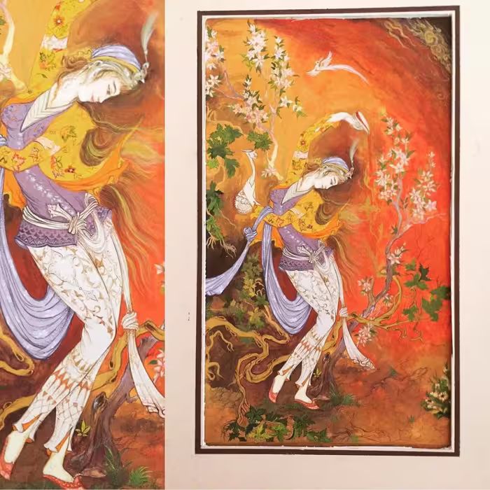 تابلو نقاشی  مینیاتور