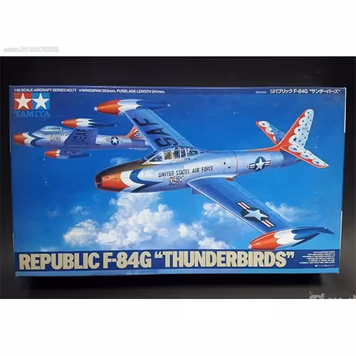 ماکت هواپیما F-84G THUNDERBIRDS مقیاس 48
