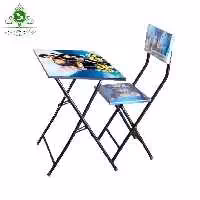 میز و صندلی تحریر تاشو کودکانه مدل مینیون (پرداخت کرایه پس از تحویل)