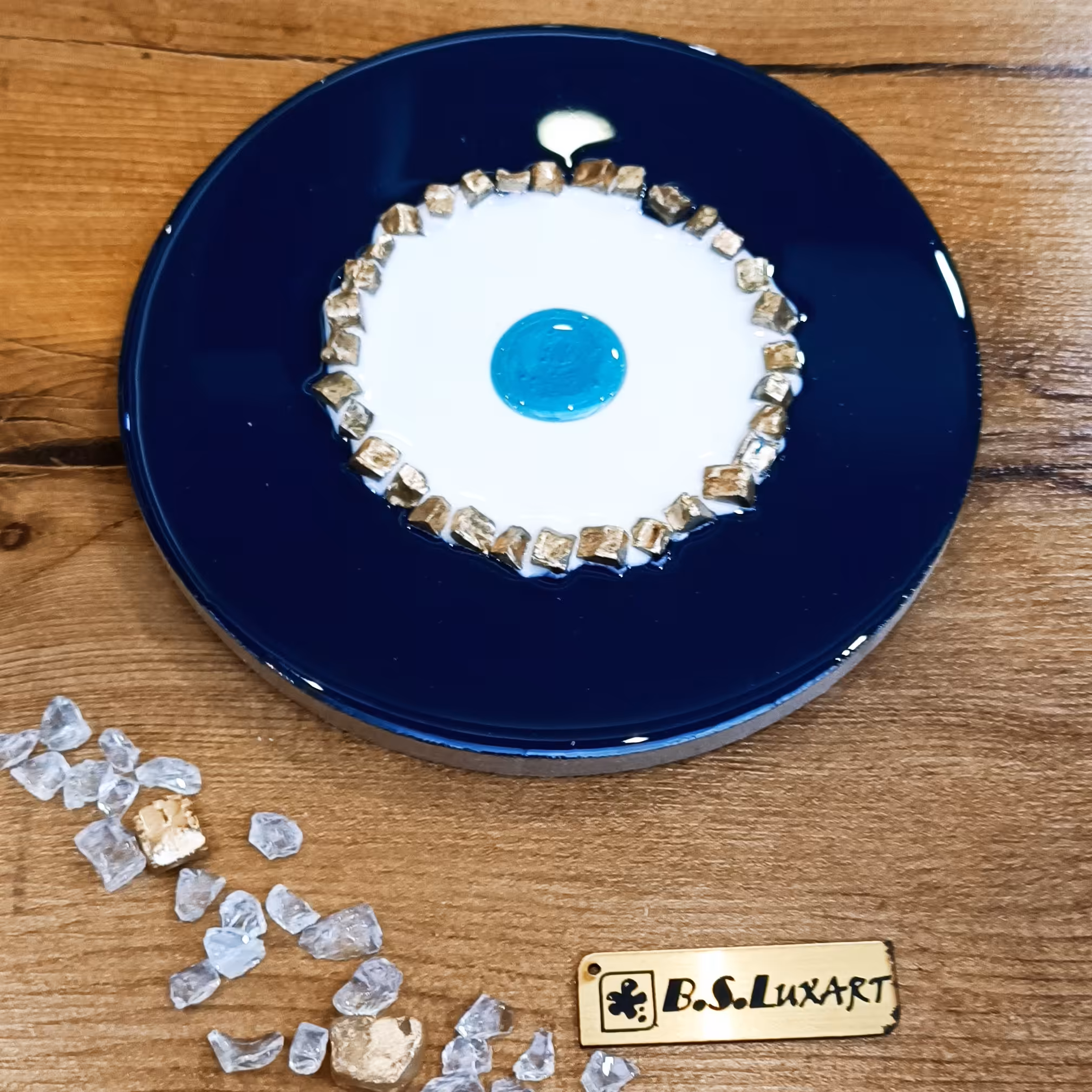 چشم نظر رزینی  قطر 15 سانتیمتر کد1-15