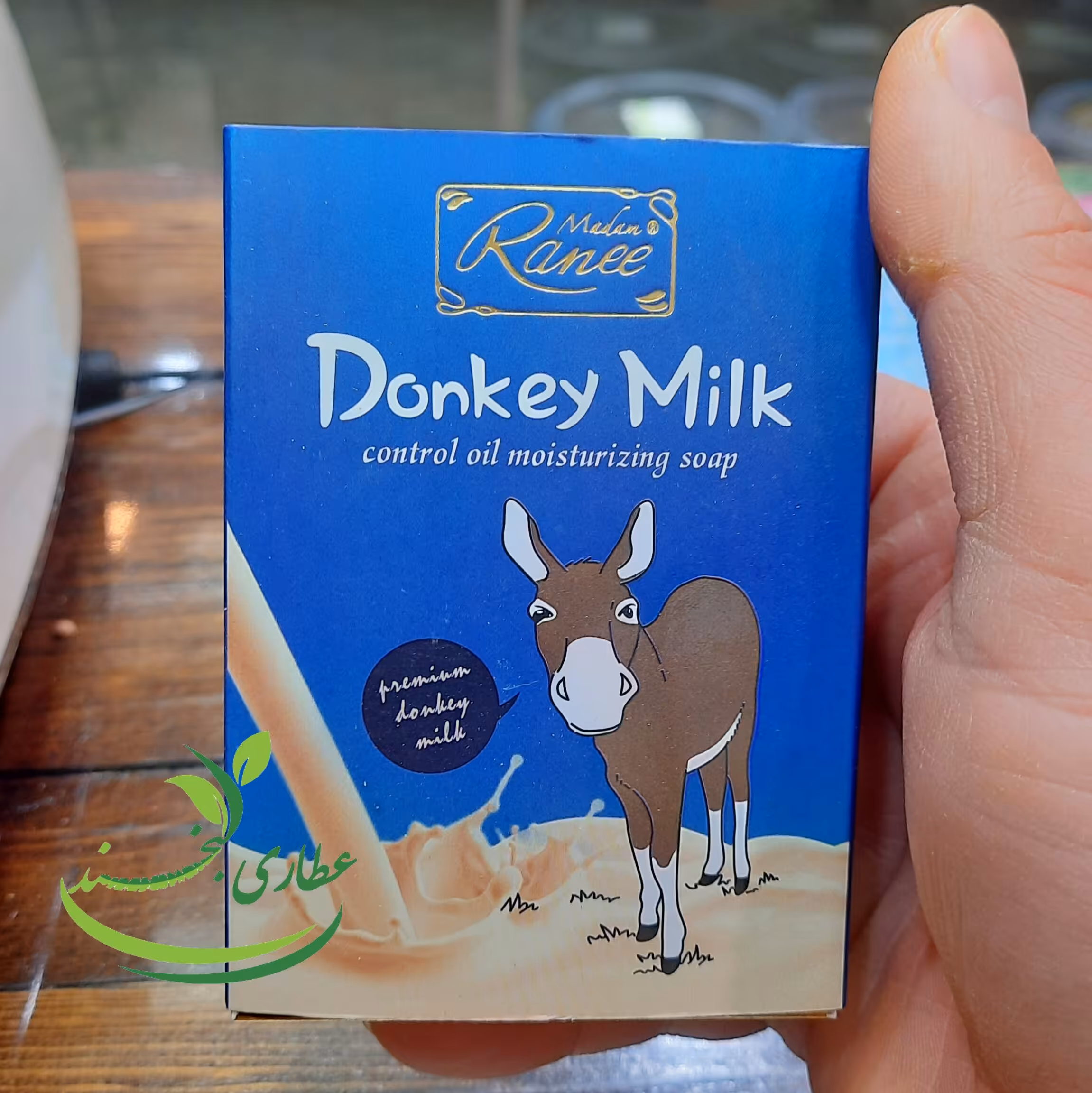 صابون شیر الاغ  مادام رانی madam ranee اصلی 