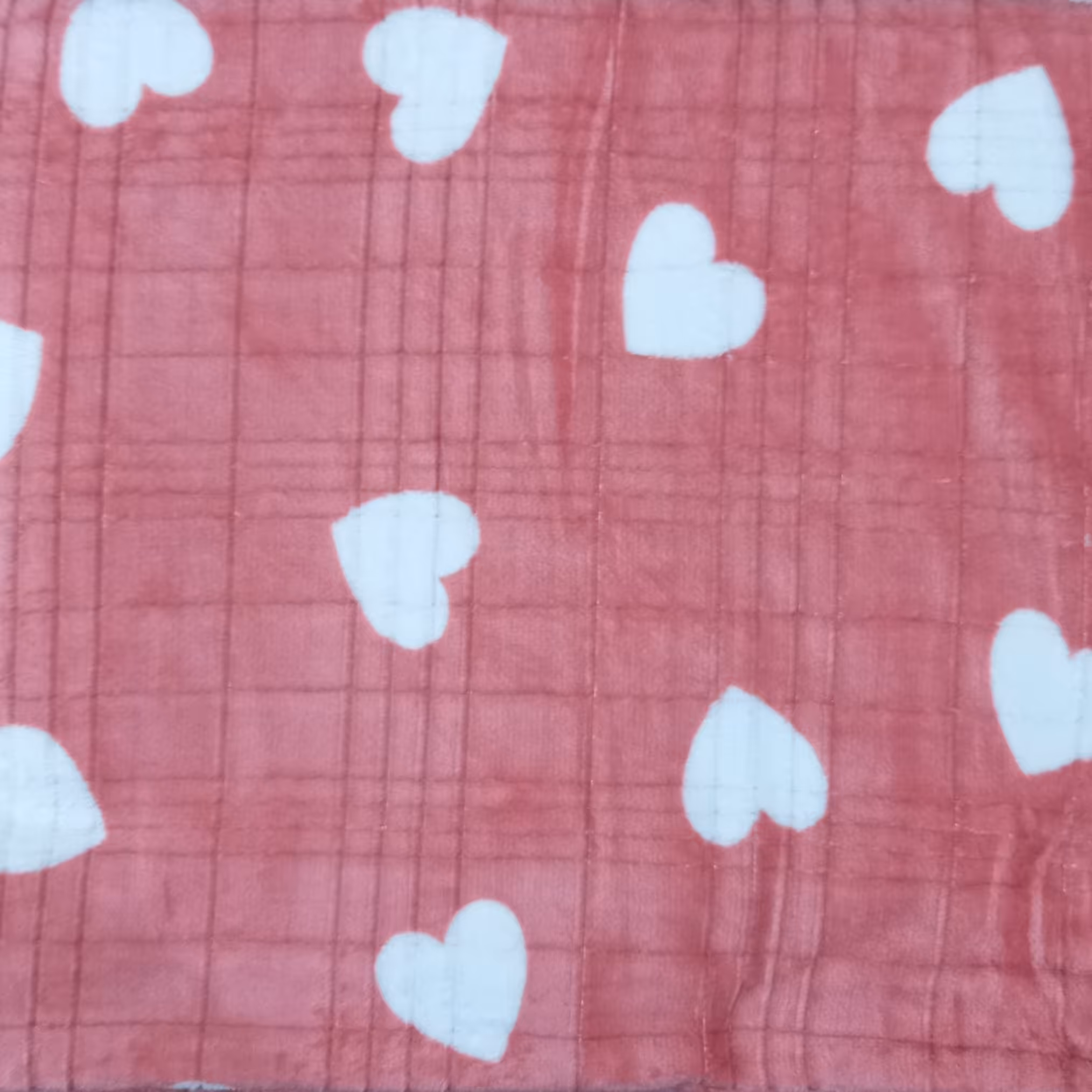 پتو ژله ای دو نفره طرح  قلبی