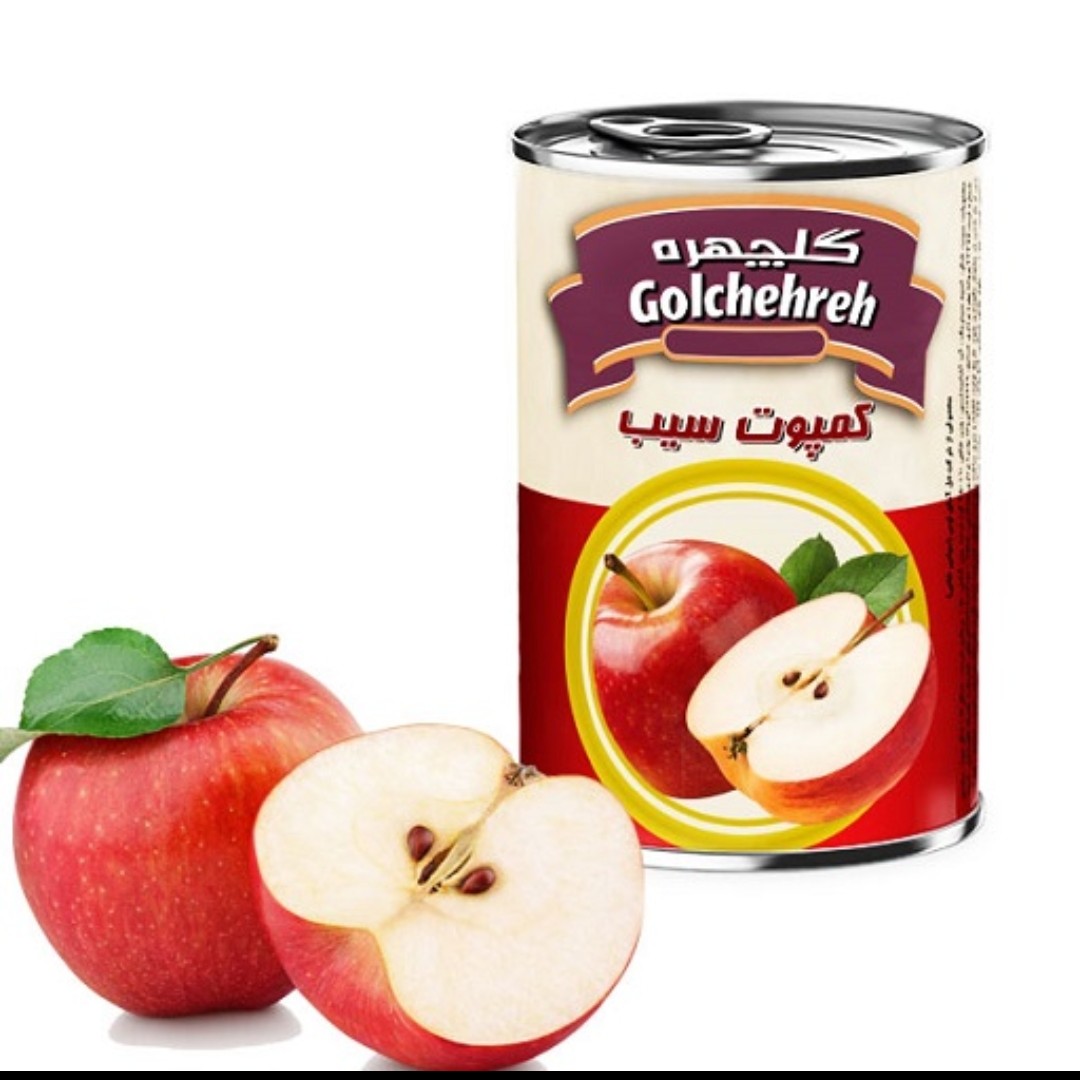 کمپوت سیب 340 گرم گلچهره