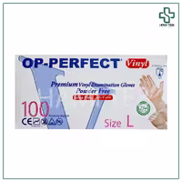 دستکش وینیل اوپی پرفکت لارج 100 عددی