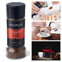 قهوه دیویدوف david off ric aroma ( آلمان ) 100 گرم درب ضربه خورده تو بار قیمت تخفیف 