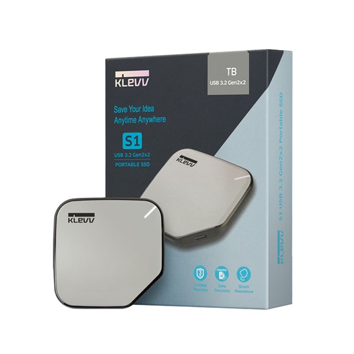 اس اس دی اکسترنال کلو KLEVV S1 Portable ظرفیت 1 ترابایت