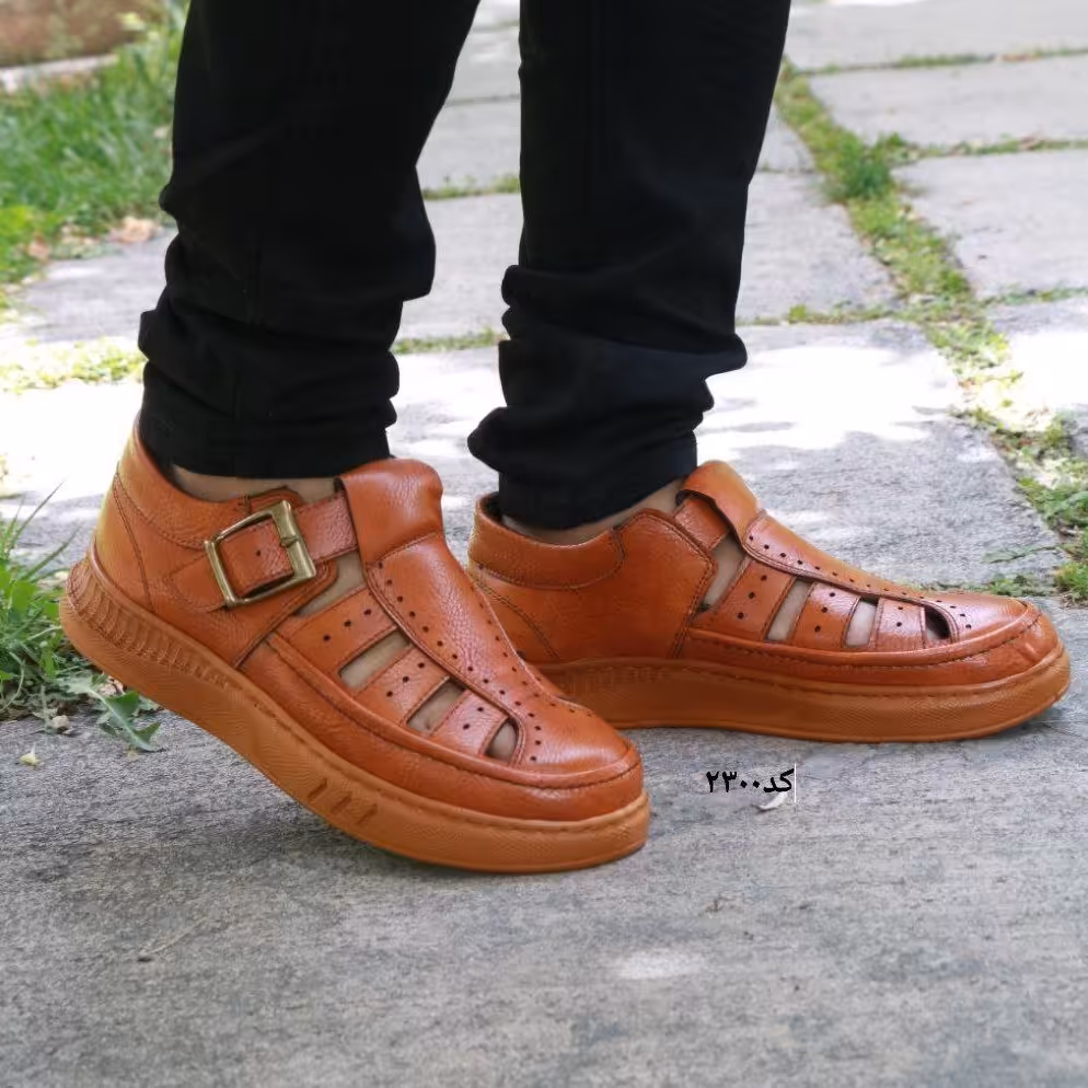 کفش تابستانه مردانه با کیفیت بالا زیره پیو سبک و راحت ضدسایش 