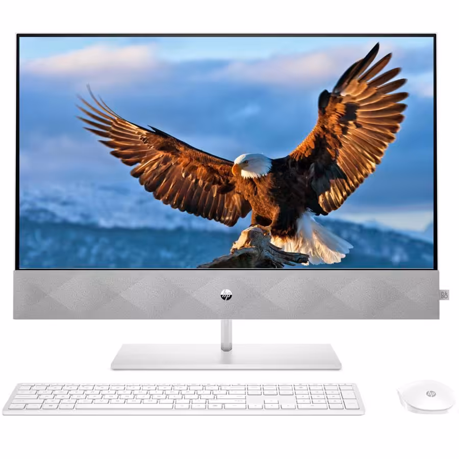 کامپیوتر All In One اچ پی 27 اینچی مدل Pavilion 27 D1340-B پردازنده Core i7 رم 32GB حافظه 256GB SSD 1TB HDD گرافیک 4GB لمسی