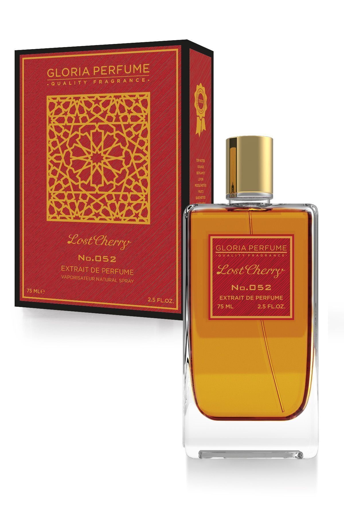 عطر مردانه و زنانه 75 میل ادوپرفیوم گمشده Gloria Perfume