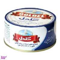 کنسرو ماهی تن در روغن گلدل وزن 180 گرم