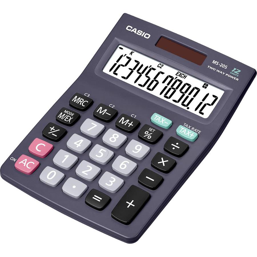 ماشین حساب رومیزی کاسیو مدل MS-20S