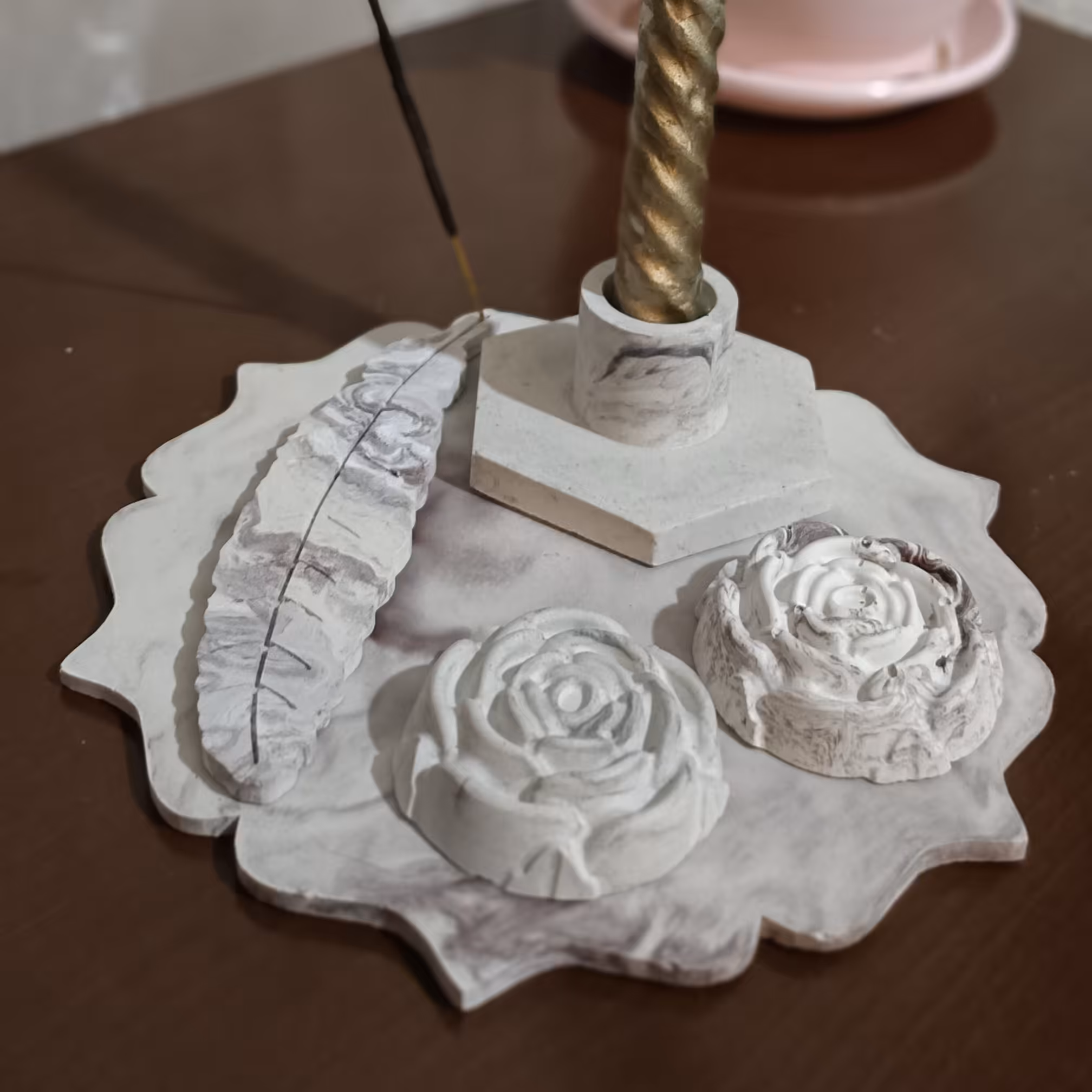 ست پنج تیکه دکوری و تزئینی پکیج کامل و شیک 