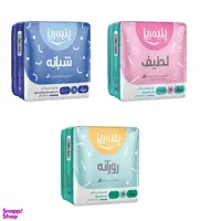 پک نوار بهداشتی پنبه ریز (Panberes) مجموعه 3 عددی