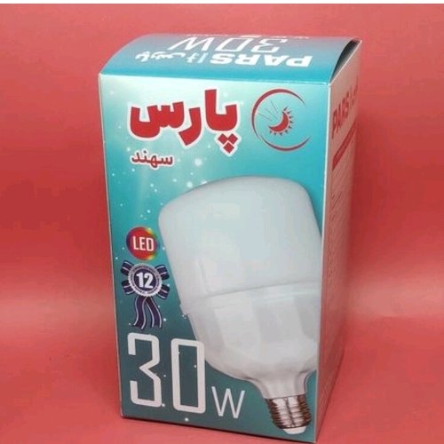 لامپ 30 وات استوانه یگسال گارانتی هزینه ارسال پست پسکرایه