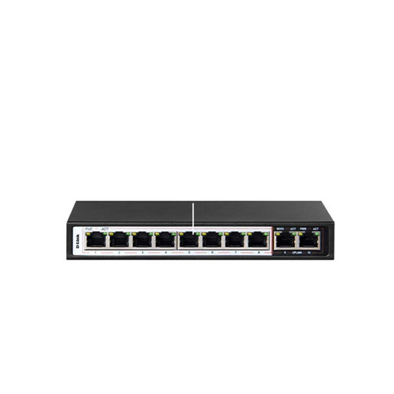 سوییچ 8 پورت poe دی-لینک DGS-F1010P