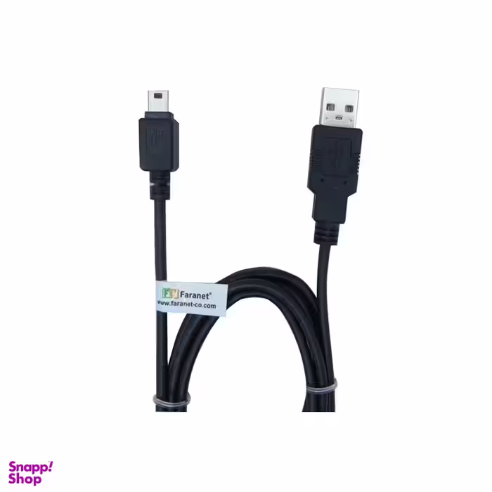 کابل mini USB فرانت (Faranet) مدل FN U25C15 طول 1.5m