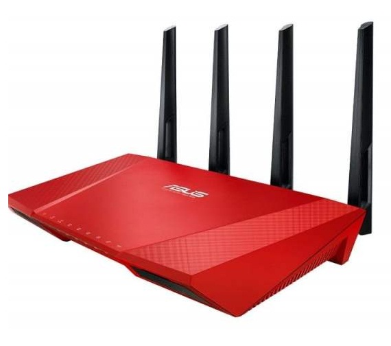 روتر بیسیم ایسوس مدل ای سی 87 یو قرمز