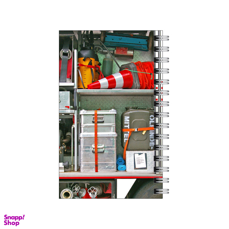 دفترچه یادداشت ۶0 برگ مدل To Do List طرح ماشین آتش نشانی کد 3865904