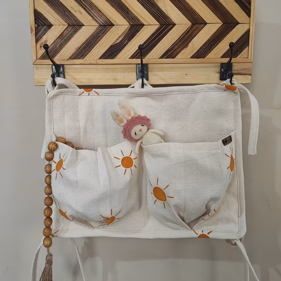 ارگانایزر طرح خورشید با سایز 30در 40 و قابلیت نصب روی تخت