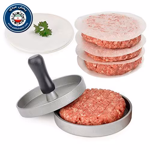 همبرگر ساز خانگی فلزی