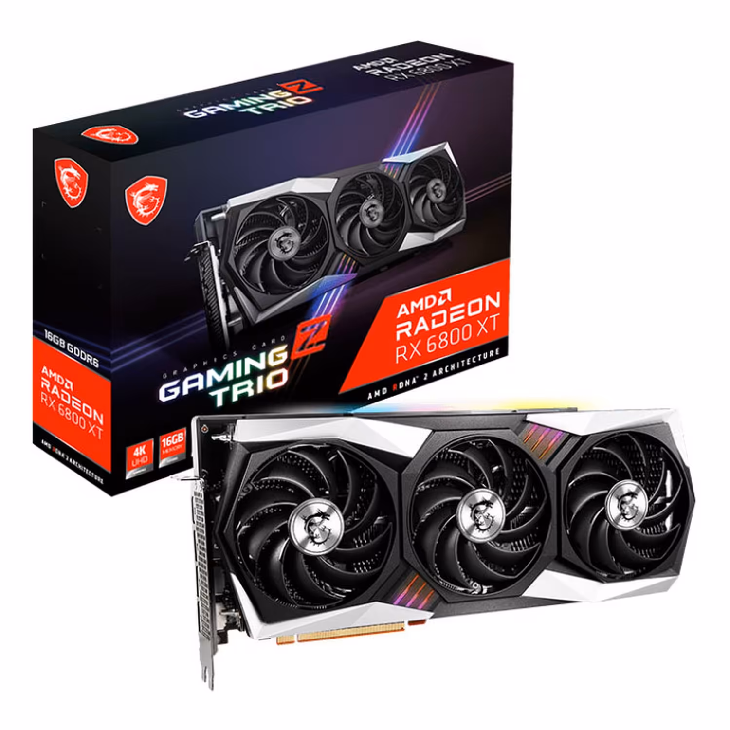 کارت گرافیک ام اس آی Radeon RX 6800 XT GAMING Z TRIO 16G