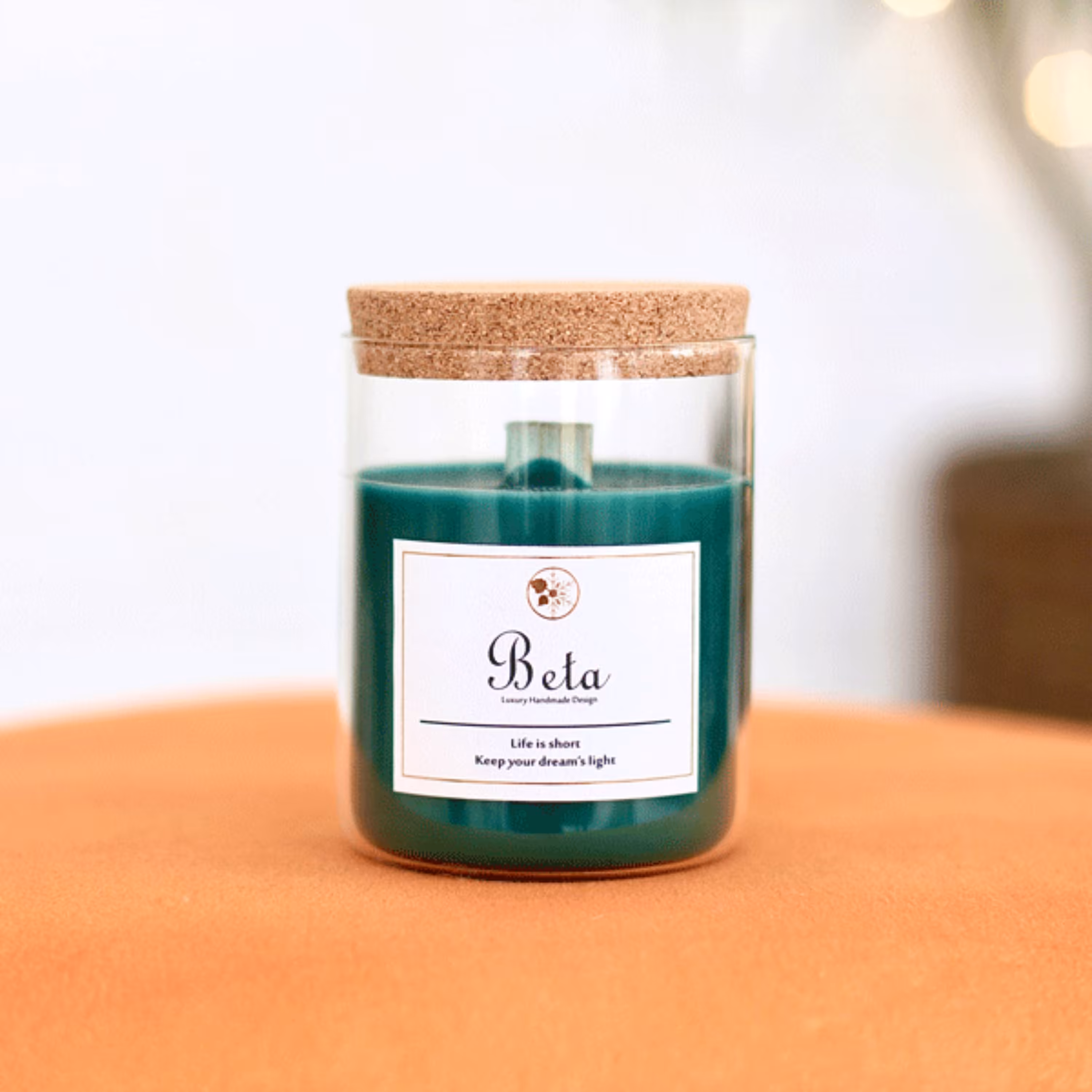 شمع  معطر بتا رایحه باران جنگل