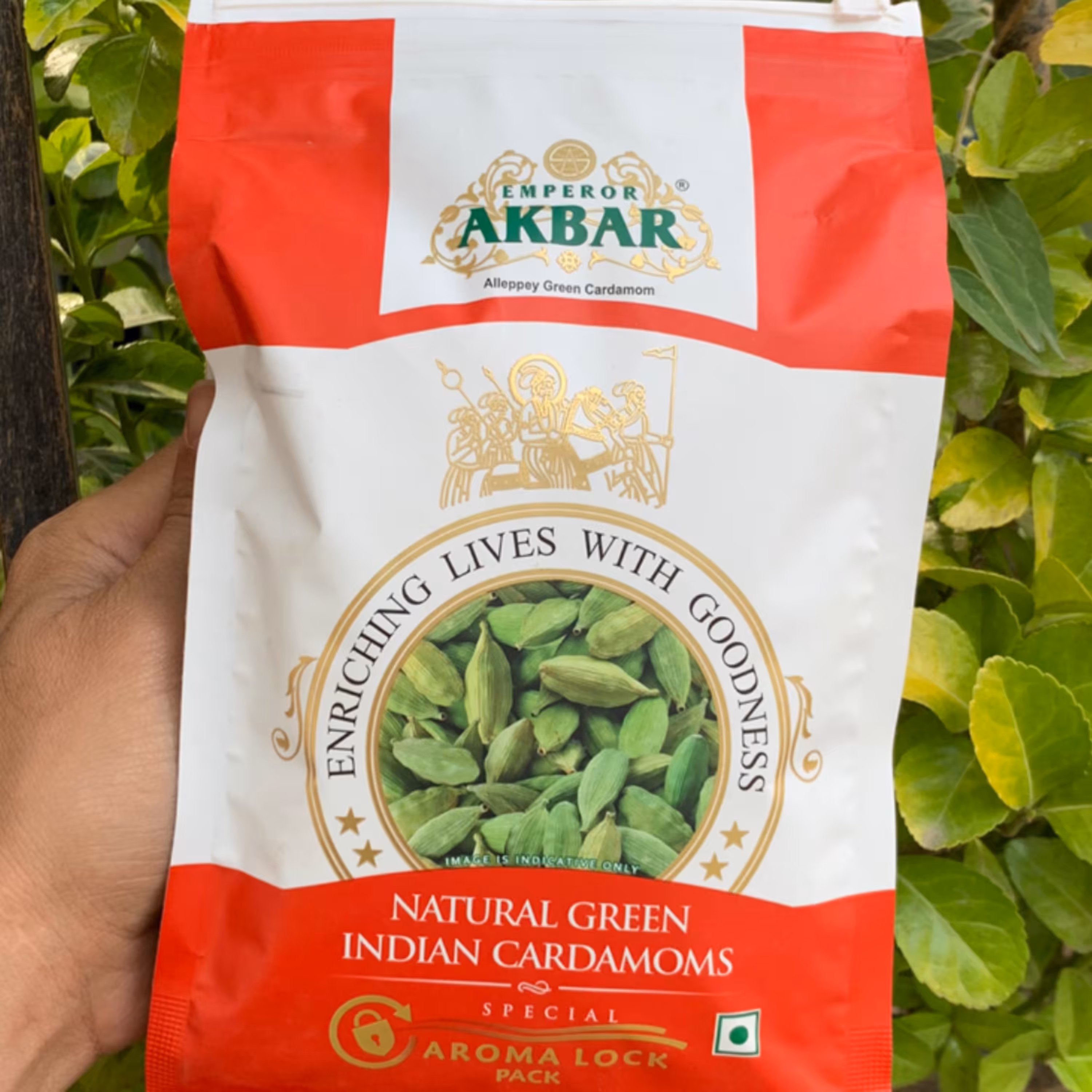 هل اکبر هندی نارنجی 1 کیلویی آقای زعفران پلمپ 6.5 میلی