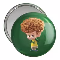 آینه جیبی خندالو طرح هتل ترانسیلوانیا کد 3736