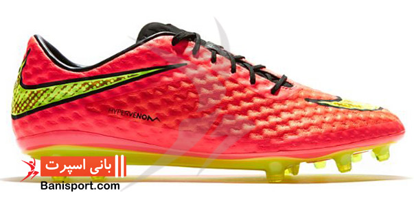 کفش فوتبال Nike hypervenom pink 2014