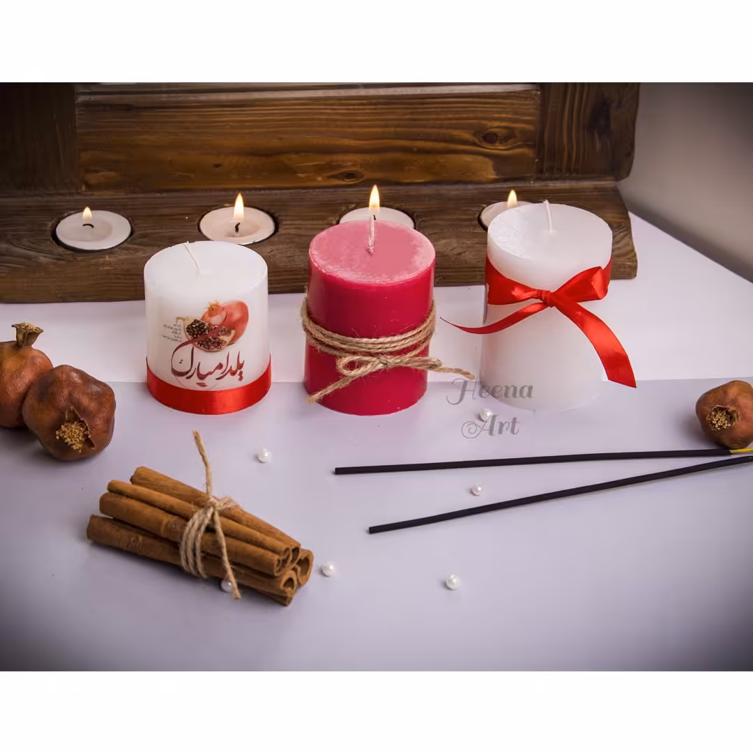 شمع استوانه یلدا