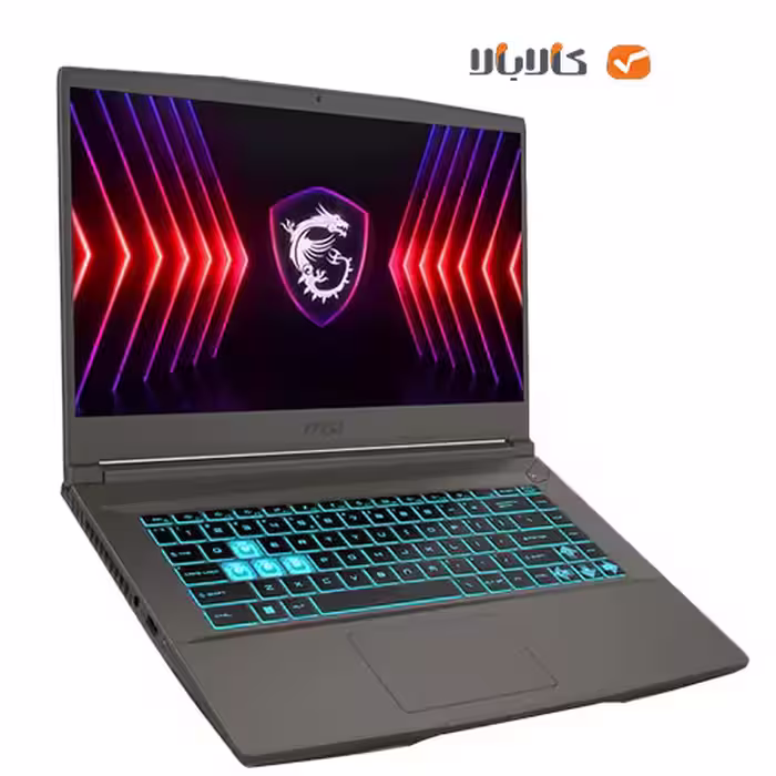 لپ تاپ گیمینگ ام اس آی مدل Thin 15 B13UCX با صفحه نمایش 15.6 اینچی، پردازنده Core i5 13420H و کارت گرافیک RTX 2050 یا 3050