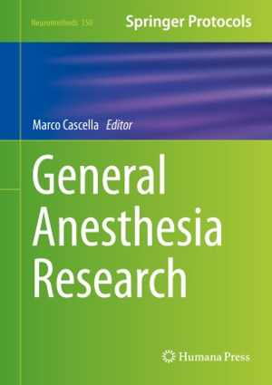 [PDF] دانلود کتاب General Anesthesia Research, 2020