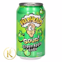 نوشیدنی ترش وارهدز با طعم سیب warheads

