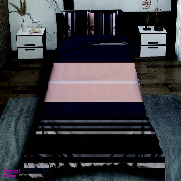 سرویس خواب طرح سه بعدی کد 1099 یک نفره پنج تکه