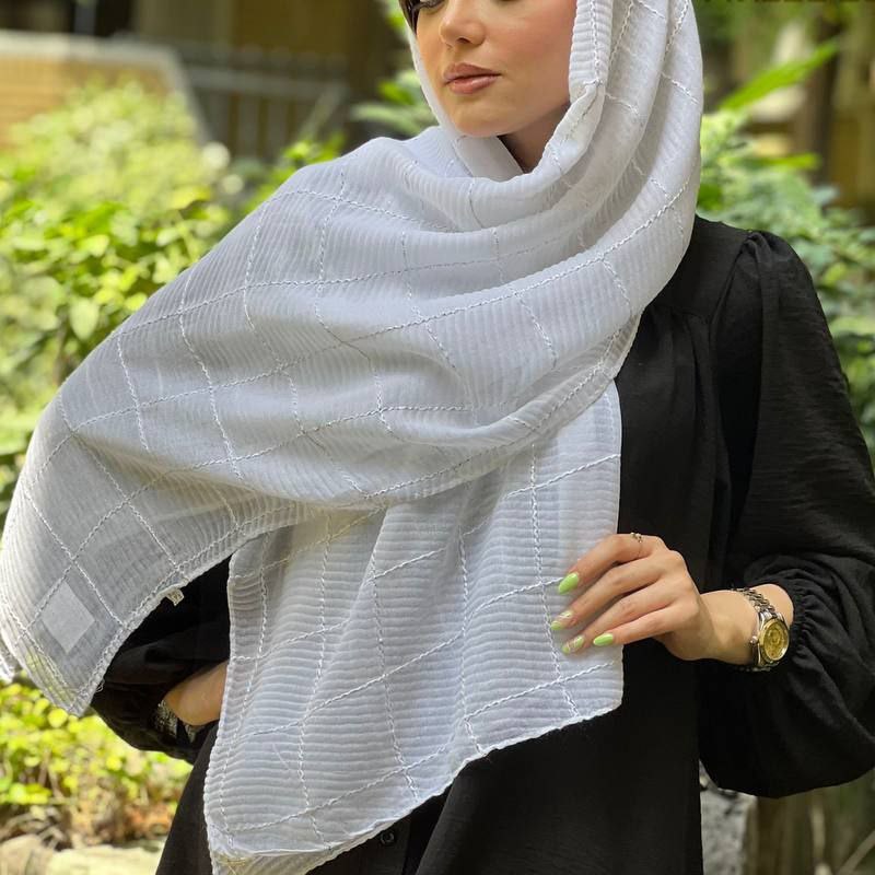 شال نخی مربعی 4 کد 103