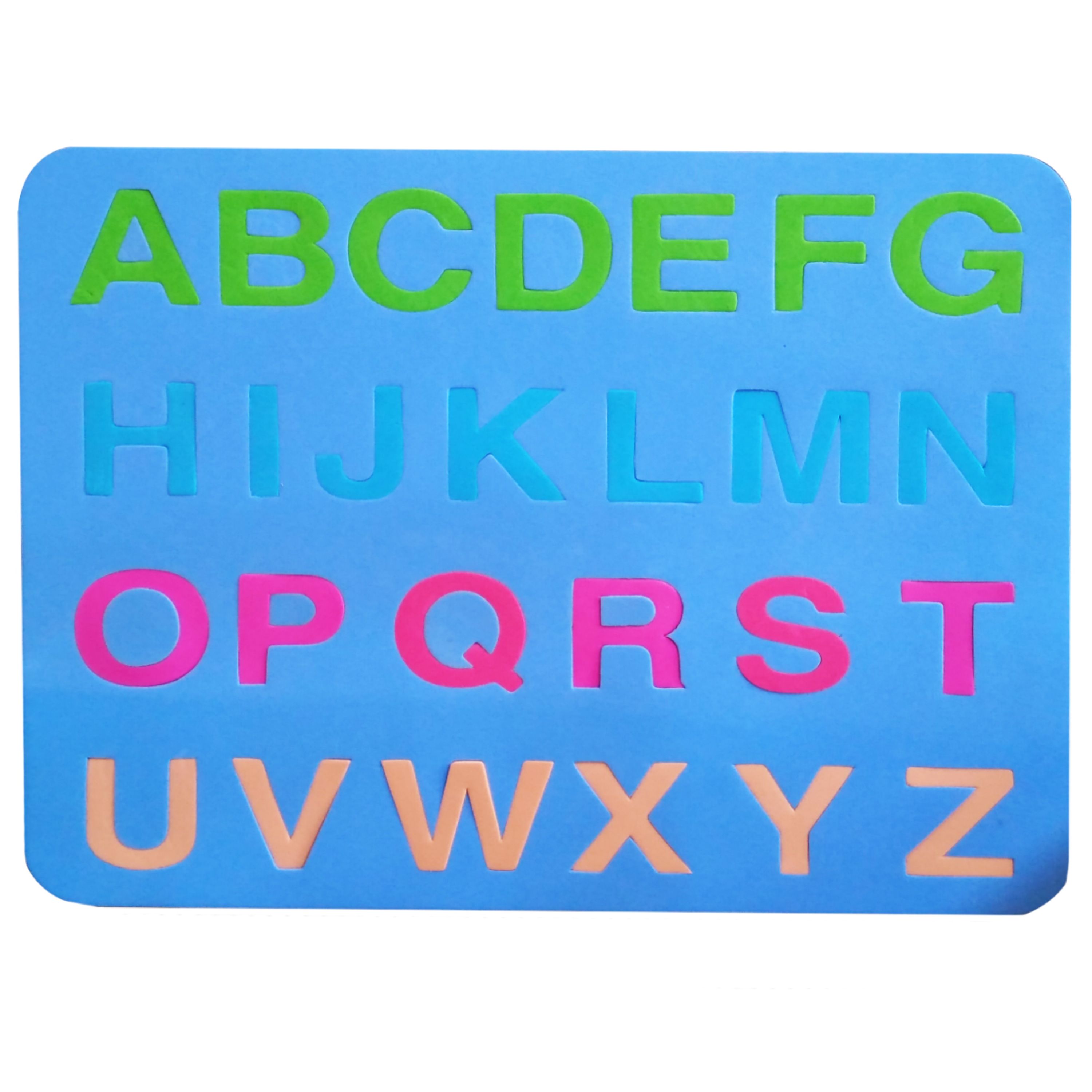 پازل فومی حروف انگلیسی 26 تکه سایز A4