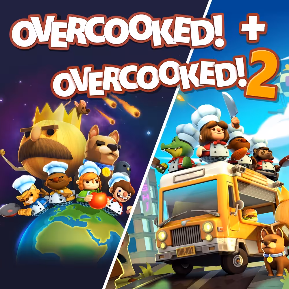 خرید اكانت Overcooked 1 2 Bundle PS5 ظرفيت دوم با بهترین قیمت