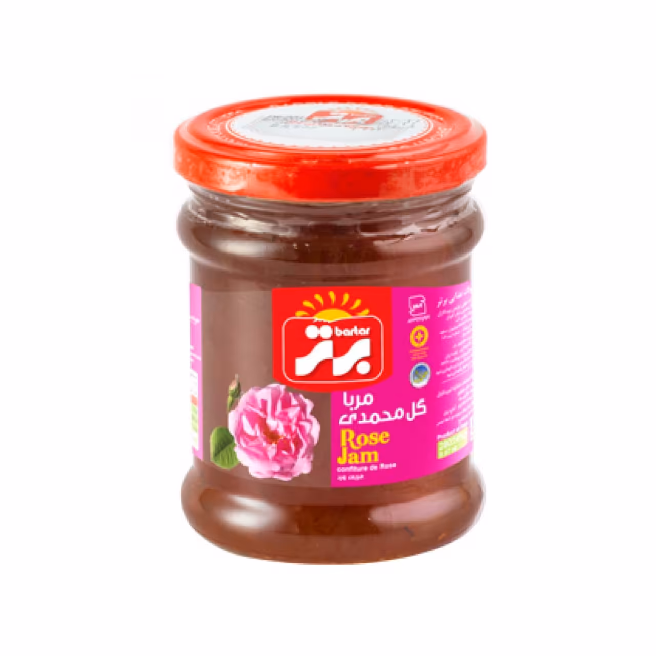 مربا گل 280 گرم شیشه برتر