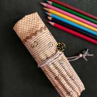 جامدادی رولی پارچه ای24 تایی(جامداد رنگی)