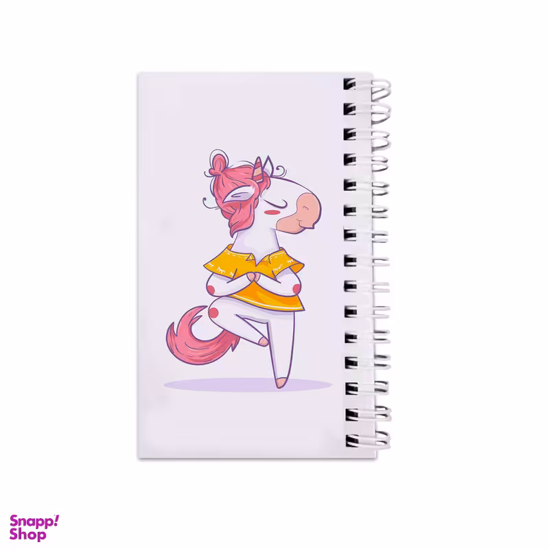 دفترچه یادداشت ۶۴ برگ مدل To Do List طرح یونیکورن کد bambi25602