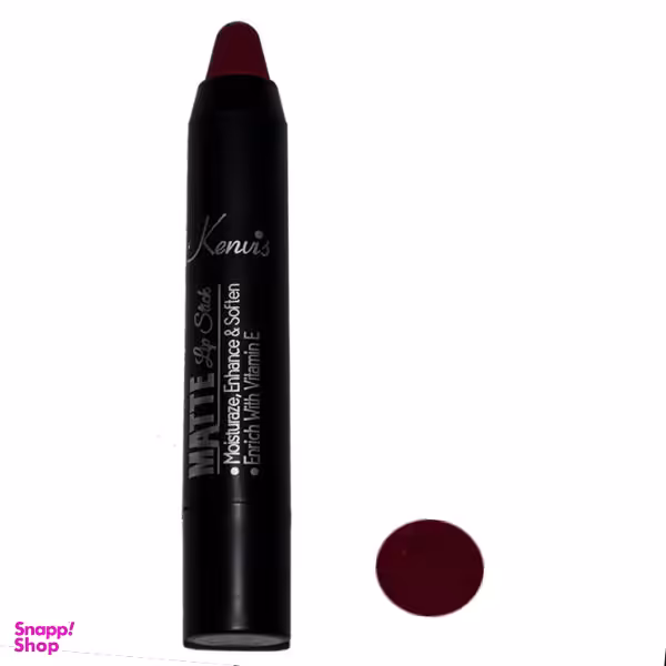 رژ لب مدادی کنویس (Kenvis) شماره 122