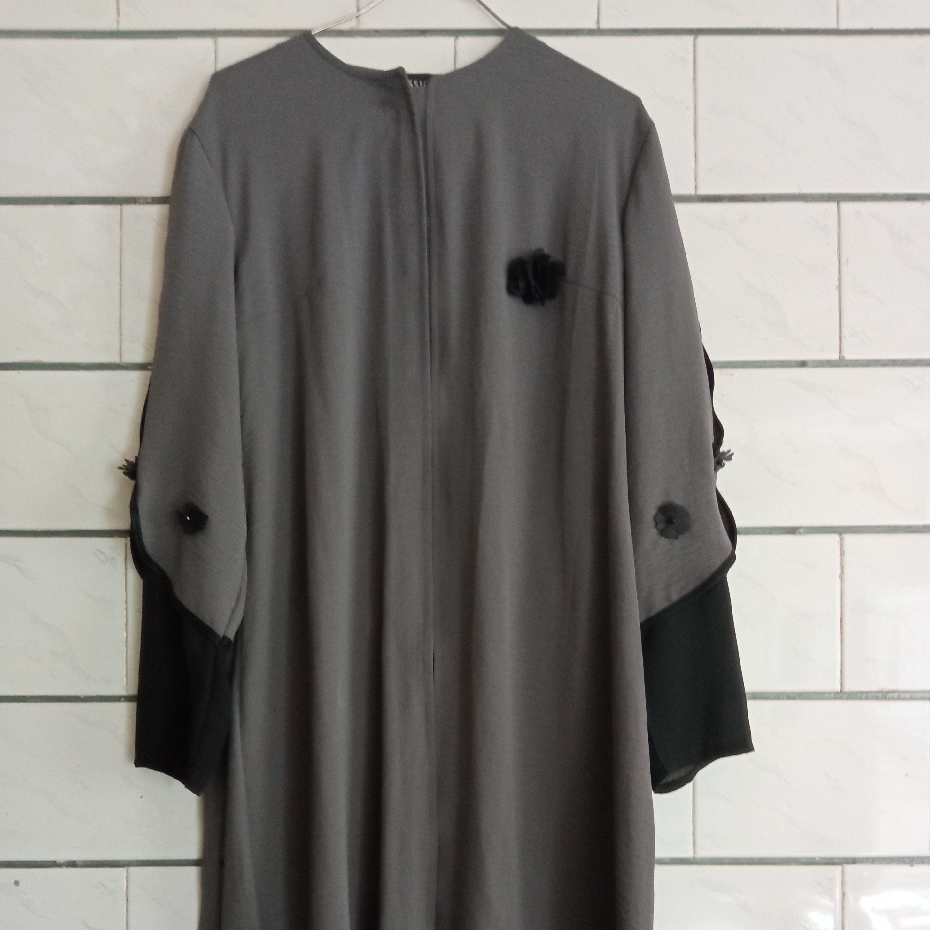 مانتو ابروبادی زنانه شکوفه دار