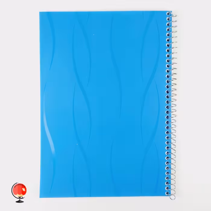 دفتر مشق 80 برگ سیمی رنگی آونگ آبی