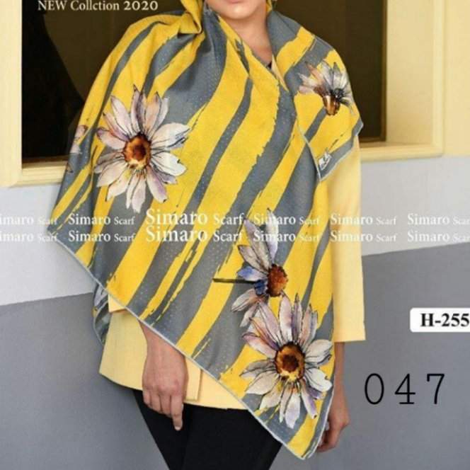 روسری نخی قواره دار کد047