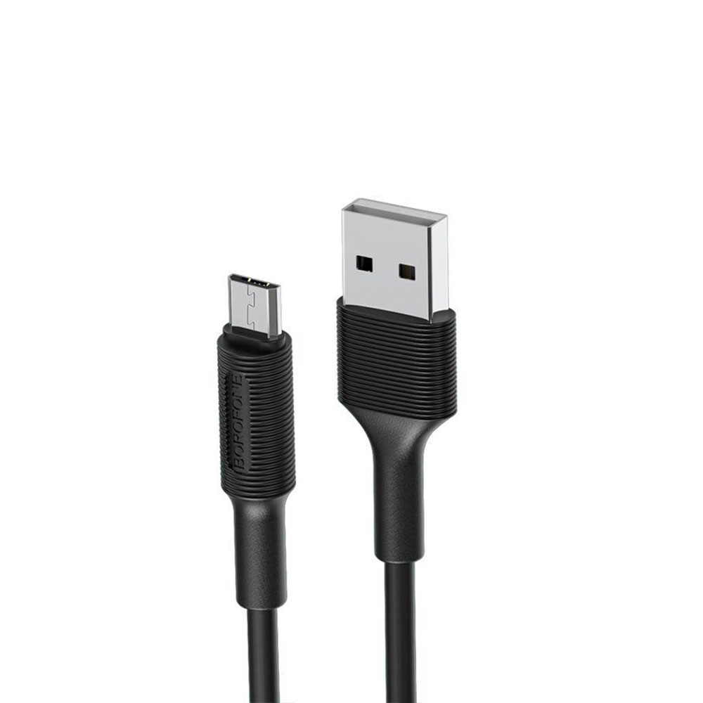 کابل تبدیل USB به microUSB بروفون مدل BX1 به طول 1 متر - فروشگاه اینترنتی طیف سنتر